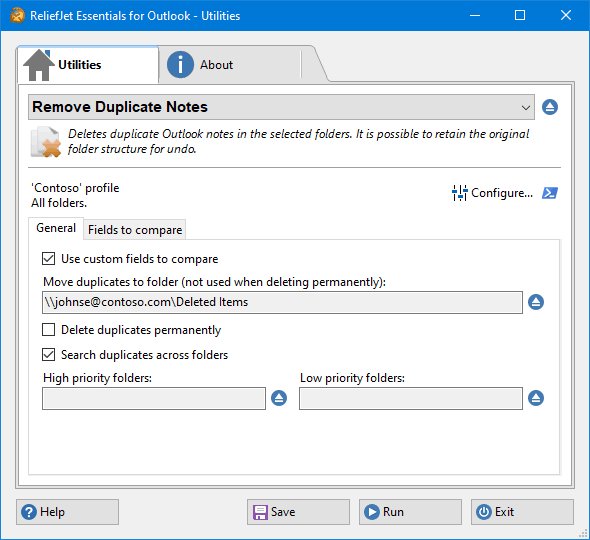 Remove Duplicate Notes ReliefJet For Outlook Remove Duplicate Notes ReliefJet For Outlook